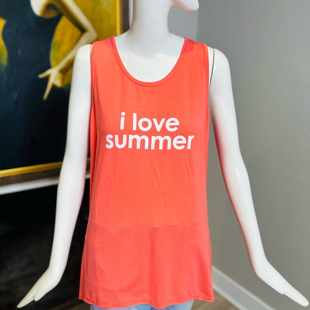 Peace Love World “ I love summer” tank